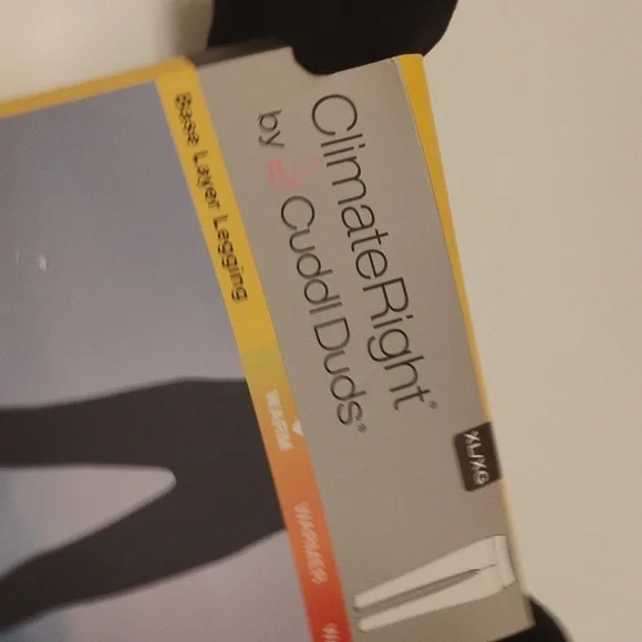 Ladies Climate Right Leggings By Cuddle Duds. - Picture 2 of 9